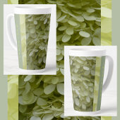 Celadon Green Hydrangea-Blume Milchtasse
