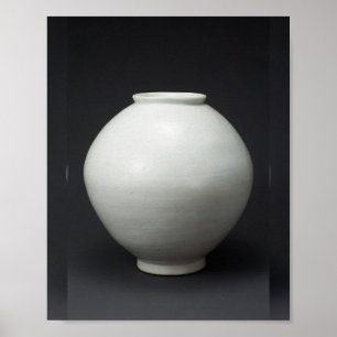 Celadon-Mondglas - Koreanisches Keramik-Kunstposte Poster