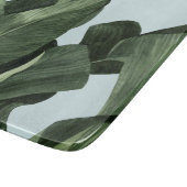 Celadon-Palmen Schneidebrett (Ecke)