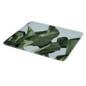 Celadon-Palmen Schneidebrett (Ecke)