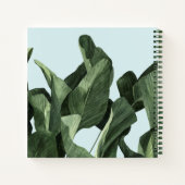 Celadon Palms Notizblock (Rückseite)