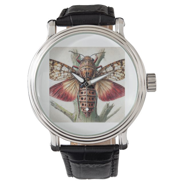 Celatoblatta 081024IREF228 - Watercolor Armbanduhr (Vorderseite)