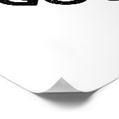 Cele Broad Good Times Funny Bread Pun Poster (Ecke)