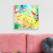 Celebating Color Leinwanddruck (Insitu (Wohnzimmer))