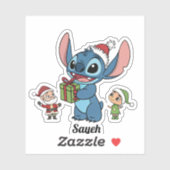 Celebrando christmas aufkleber (Blatt)