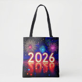Celebrate 2026: Bright Future Spark Design Tasche (Vorderseite)