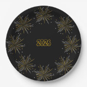 Celebrate 2026 Paper Plate Pappteller (Vorderseite)