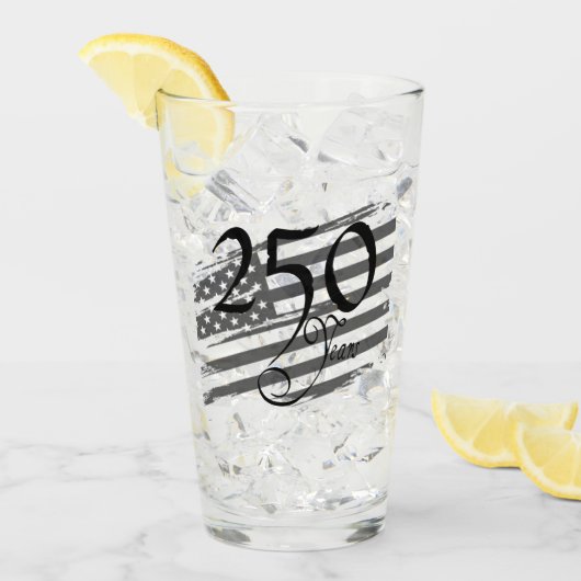 Celebrate 250 Years of American Dreams Glas (Vorderseite Ice)