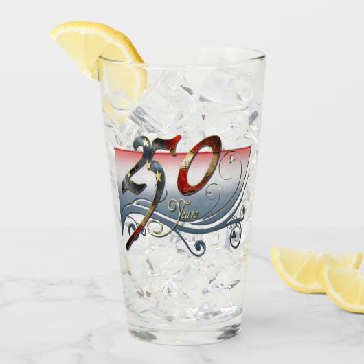 Celebrate 250 Years of American Dreams Glas (Vorderseite Ice)