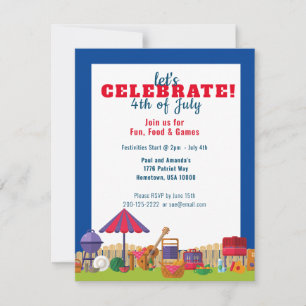 CELEBRATE 4. Juli Picnic-Ironie