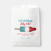 Celebrate 4. Juli Red White Rocket Pop Geschenktütchen (Vorderseite)