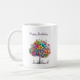 Celebrate a Special Day Illustrated Coffee Mug Kaffeetasse
