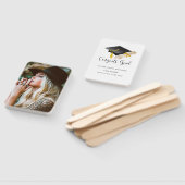 Celebrate Abschluss Benutzerdefiniertes Foto und T Fächer (Non-assembled)