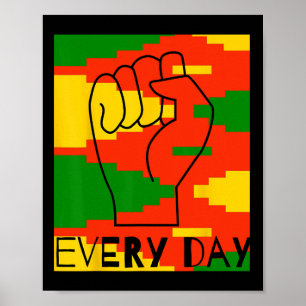 Celebrate African American Black Culture Black Poster
