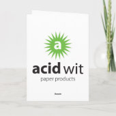 Celebrate Alcohol Feiertagskarte (Rückseite)