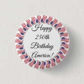Celebrate America 250 #16 Button (Vorderseite)