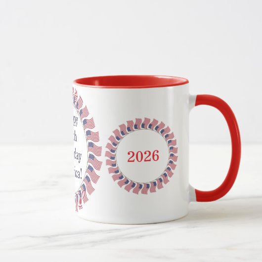 Celebrate America 250 #19 Tasse (Rechts)