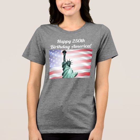 Celebrate America 250 #45 Tri-Blend Shirt (Vorderseite)