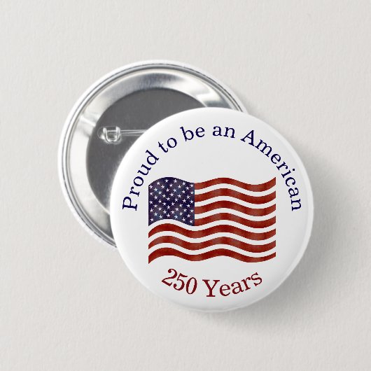 Celebrate America 250 #60 Button (Vorne & Hinten)