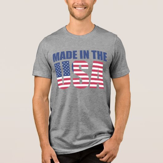 Celebrate America 250 #72 Tri-Blend Shirt (Vorderseite)