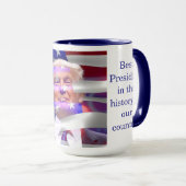 Celebrate America 250 and President Trump #19 Tasse (VorderseiteRechts)