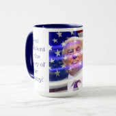 Celebrate America 250 and President Trump #19 Tasse (Vorderseite Links)