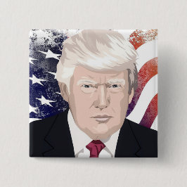 Celebrate America and President Trump #31 Button