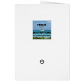 Celebrate America Flag Stars Holiday Card (Hinten)