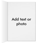 Celebrate America Flag Stars Holiday Card (Innen (Rechts))