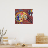 Celebrate Artists Print Poster (Küche)