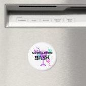 Celebrate Bachelorette Bash Magnet (In Situ (Geschirrspüler))