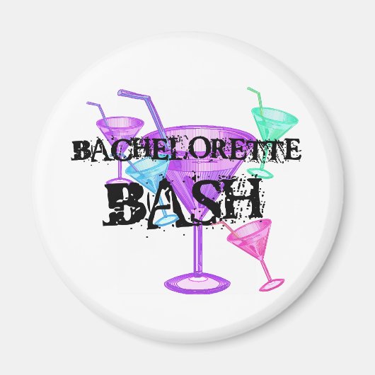 Celebrate Bachelorette Bash Magnet (Vorne)