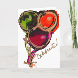Celebrate Balloons Lovitude Blank Note Card Dankeskarte