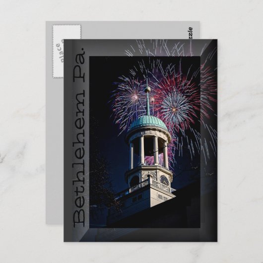 Celebrate Bethlehem 21 Postcard Postkarte (Vorne/Hinten)