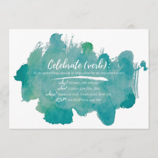 Celebrate Birthday Einladung