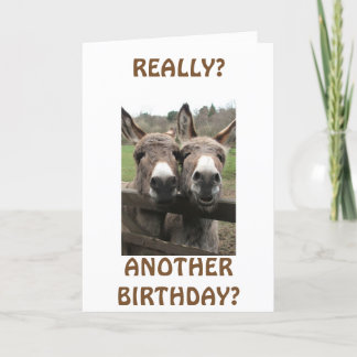 CELEBRATE BIRTHTAG, AUFMERKSAMKEIT FRAGE MULES? KARTE