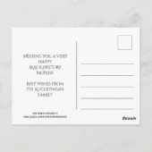 CELEBRATE BLACK GESCHICHTE 247365 Power Fist Custo Postkarte (Rückseite)