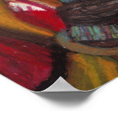 CELEBRATE BLACK GESCHICHTE NEGRO COLLAGE Plakat (Ecke)