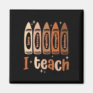 Celebrate Black History Monat I lehren Schwarze Hi Magnet