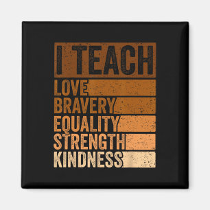 Celebrate Black History Monat I lehren Schwarze Hi Magnet