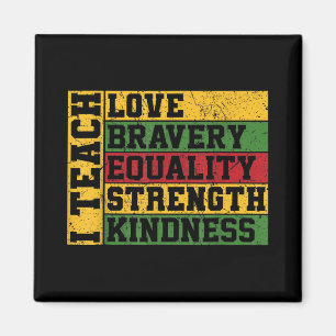 Celebrate Black History Monat I lehren Schwarze Hi Magnet