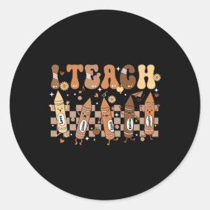 Celebrate Black History Monat I lehren Schwarze Hi Runder Aufkleber