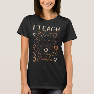 Celebrate Black History Monat I lehren Schwarze Hi T-Shirt