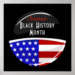 Celebrate Black History Montag Veranstaltung Riese Poster
