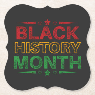 Celebrate Black History Month, 19. Juni Untersetzer