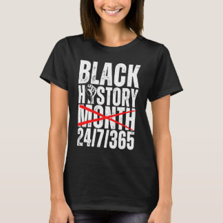 Celebrate Black History Month 247 African American T-Shirt