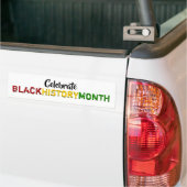 Celebrate BLACK HISTORY MONTH Autoaufkleber (Auf Lkw)