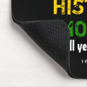 Celebrate Black History Month BHM Scripting Mousepad (Ecke)