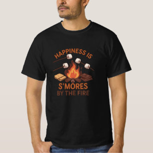 Celebrate Campfire Spaß mit S'mores Designs T-Shirt
