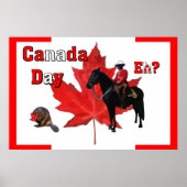 Celebrate Canada Day Poster (Vorne)